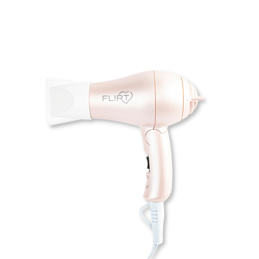 PYT Mini Turbo Hair shops Dryer Coral Brand New Lightweight Powerful Portable Blow Dry